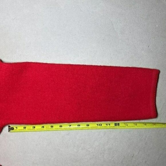 100% wool red jacket Women's Size 12 - Picture 11 of 11